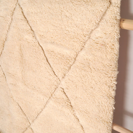 Tapis Béni Ouarain 235 x 150cm - Écru