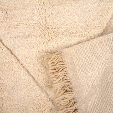 Tapis Béni Ouarain 235 x 150cm - Écru