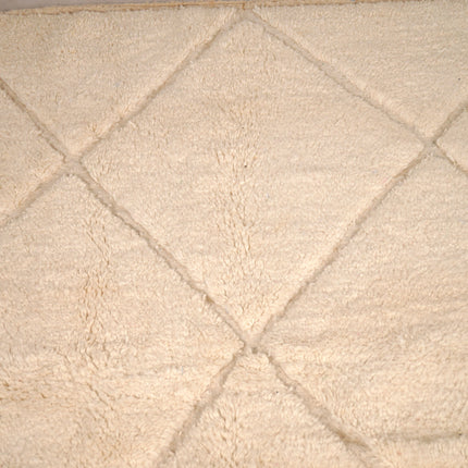Tapis Béni Ouarain 235 x 150cm - Écru