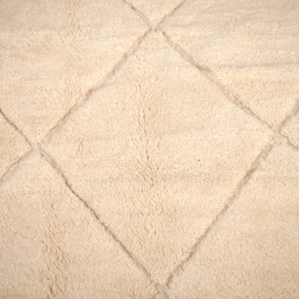 Tapis Béni Ouarain 235 x 150cm - Écru