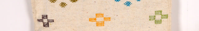 Descente de lit berbère Kilim 100 x 53cm - Multi couleurs