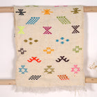 Descente de lit berbère Kilim 100 x 53cm - Multi couleurs