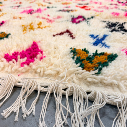 Tapis berbère Azilal 262 x 156cm - Dessins multicolores