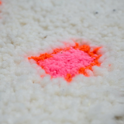 Tapis berbère Azilal 105 x 145cm - Dessins multicolores