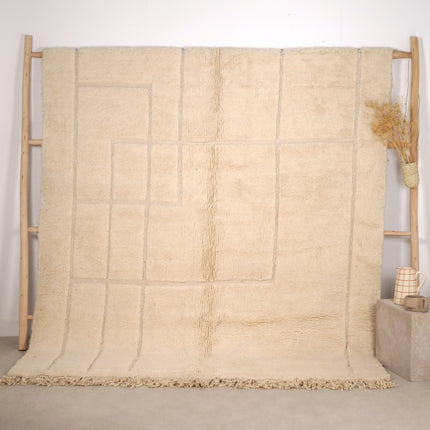 Tapis Béni Ouarain 333 x 217cm - Graphique