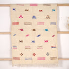 Tapis Kilim 153 x 95cm - Symboles berbères multicolores