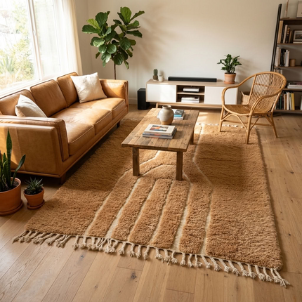 Tapis Mrirt 240 x 150 cm - Camel