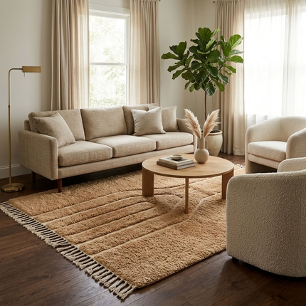 Tapis Mrirt 240 x 150 cm - Camel