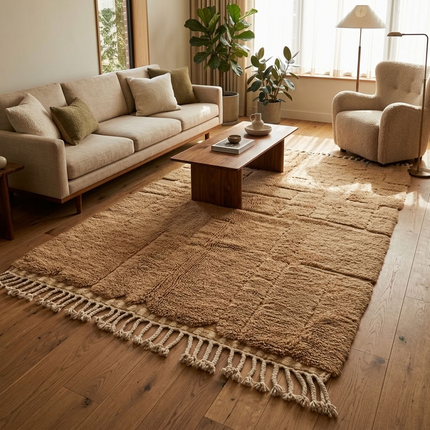 Tapis Mrirt 250 x 160 cm - Marron camel