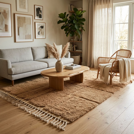 Tapis Mrirt 250 x 160 cm - Marron camel