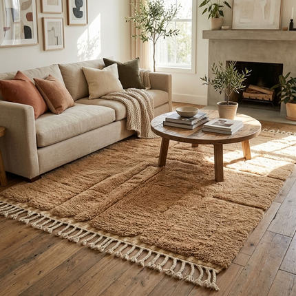 Tapis Mrirt 250 x 160 cm - Marron camel