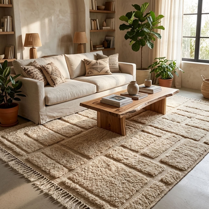 Tapis Mrirt 286 x 215 cm - Beige
