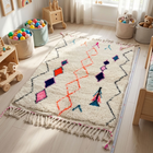 Tapis berbère Azilal 104 x 156cm - Dessins multicolores