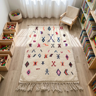 Tapis berbère Azilal 109 x 160cm - Dessins multicolores