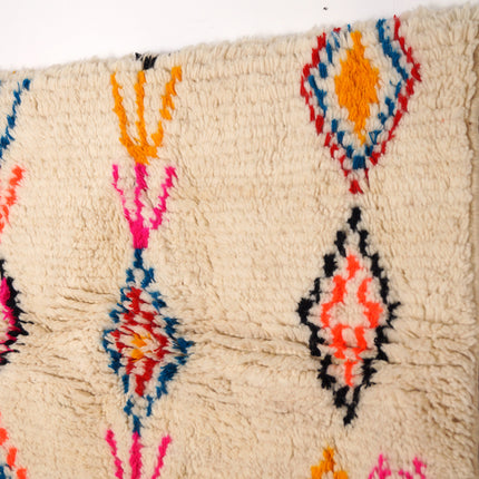 Tapis berbère Azilal 175 x 110cm - Dessins multicolores