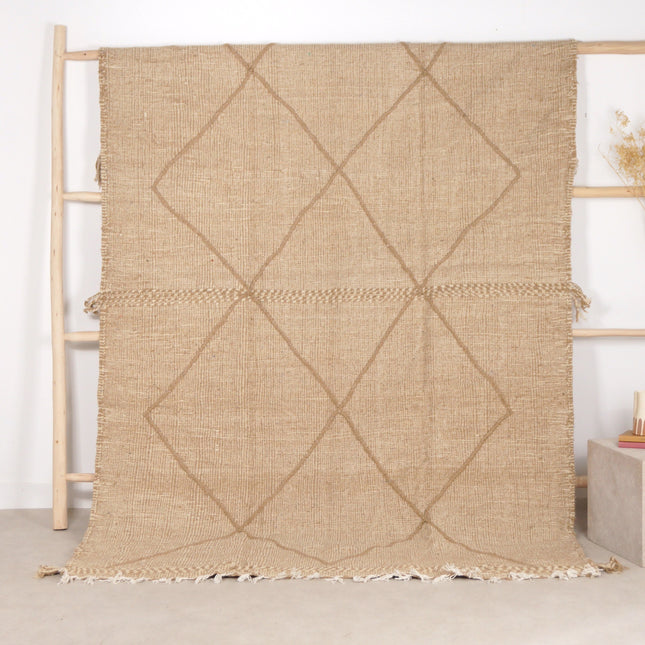 Tapis berbère Zanafi 313 x 186cm - Beige