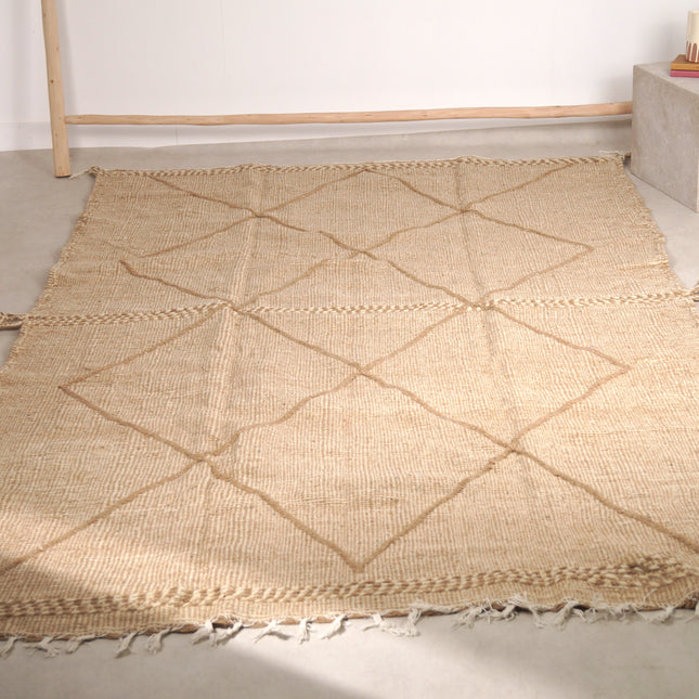 Tapis berbère Zanafi 313 x 186cm - Beige