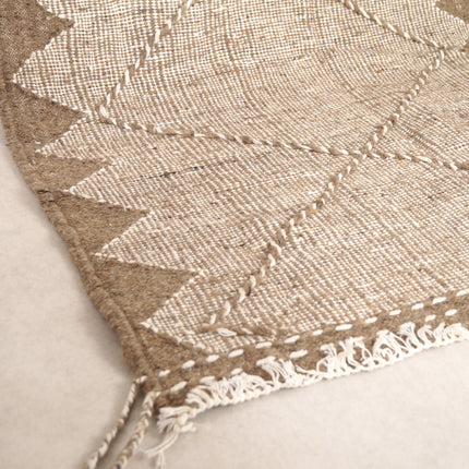 Tapis de couloir Zanafi 338 x 89cm - Marron