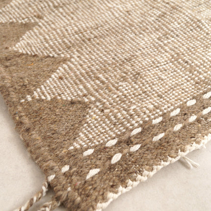 Tapis de couloir Zanafi 338 x 89cm - Marron