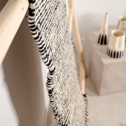 Tapis de couloir Zanafi 296 x 68cm - Noir