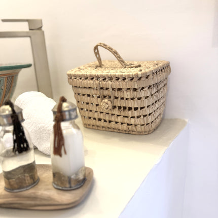 Vanity XS en feuilles de palmier