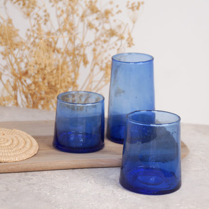 Verre Beldi - Bleu - Lot de 6