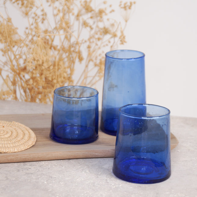Verre Beldi - Bleu - Lot de 6