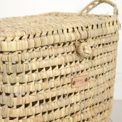 Coffre de rangement en osier 30cm