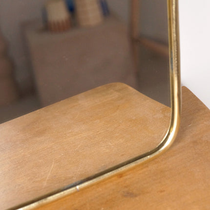 Miroir en laiton doré - Arche