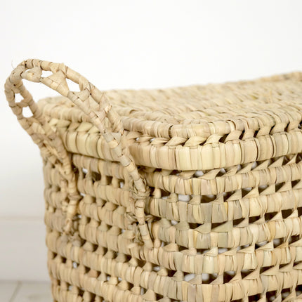 Coffre de rangement en osier 30cm