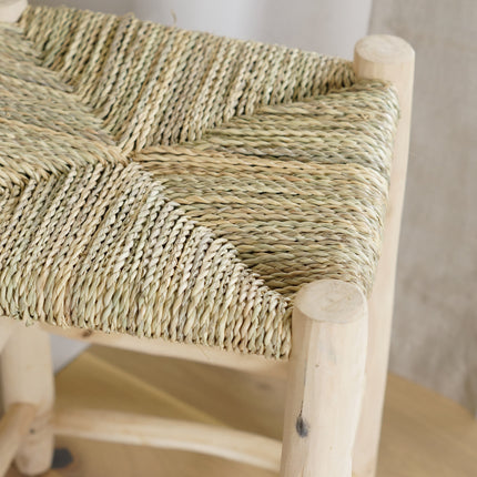 Tabouret de bar en bois - 50cm