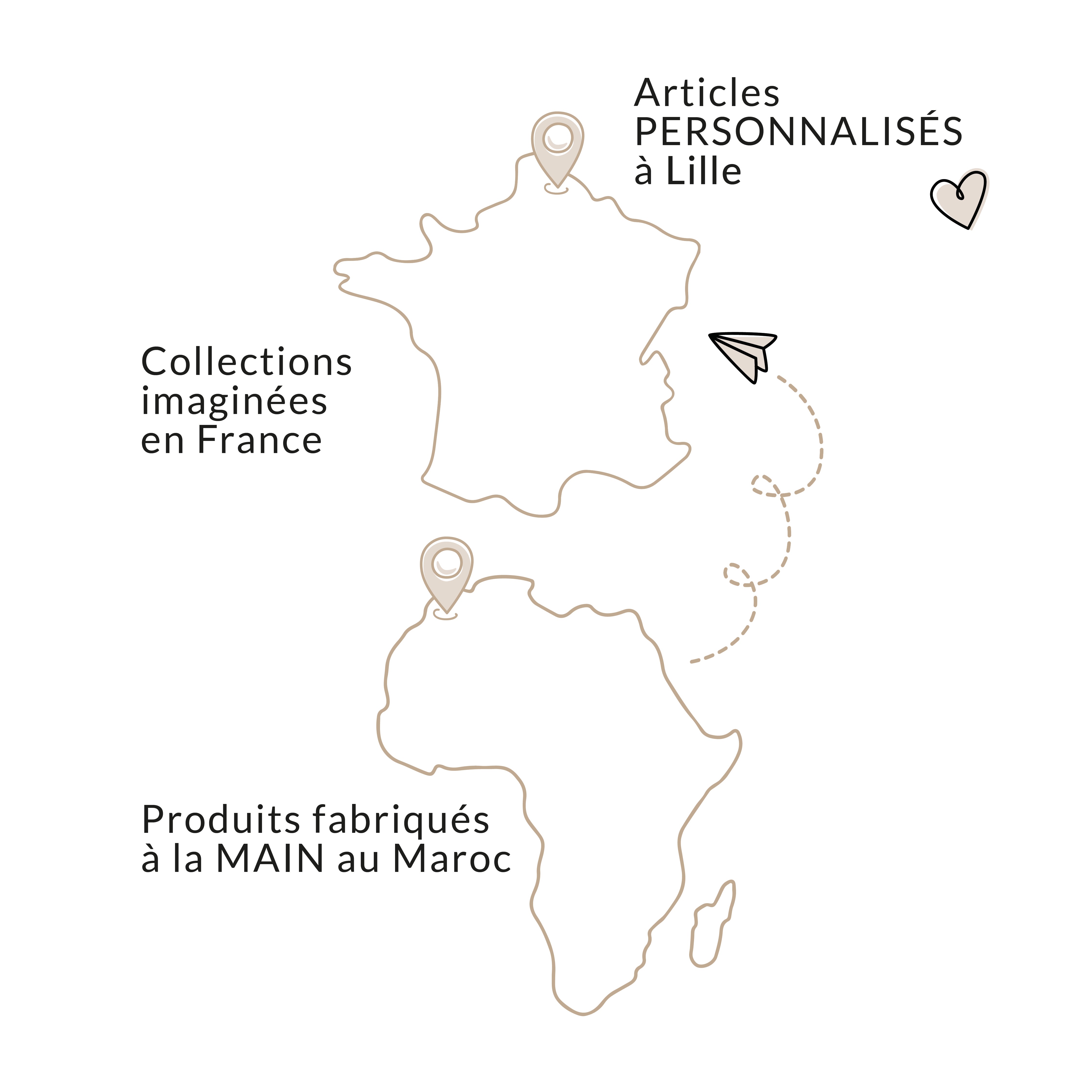 Coffre à jouets en osier 80cm Personnalisable