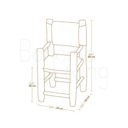 chaise-enfant-accoudoirs
