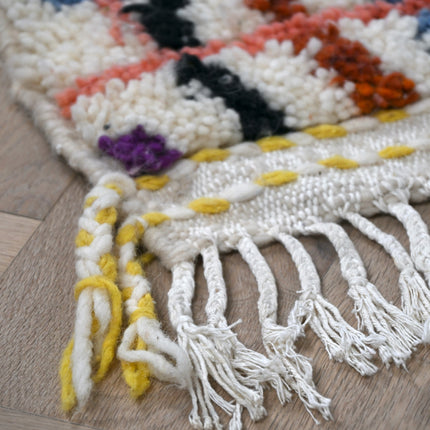 Tapis berbère Azilal 104 x 161cm - Dessins multicolores