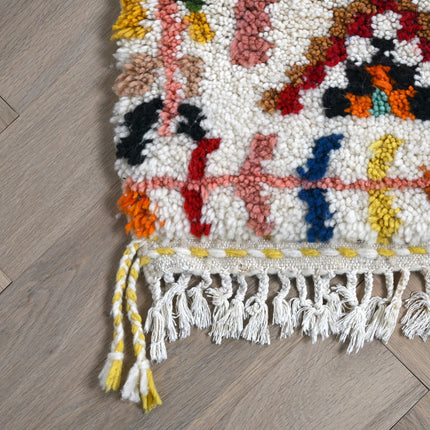 Tapis berbère Azilal 104 x 161cm - Dessins multicolores