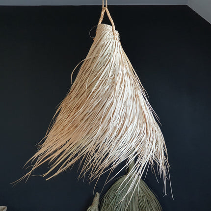 Zoom Suspension luminaire chambre bohème chic