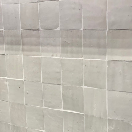 Zellige véritable du Maroc - Blanc