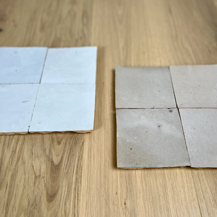 Zellige véritable du Maroc - Beige