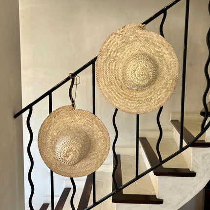 Chapeau de paille marocain personnalisable