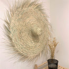 Chapeau de paille mural - Franges