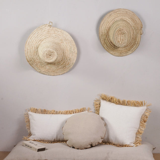 Chapeau de paille marocain