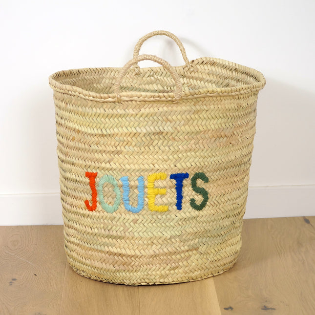 Panier en feuilles de palmier - JOUETS
