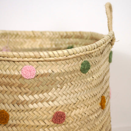 Panier en feuilles de palmier - POIS
