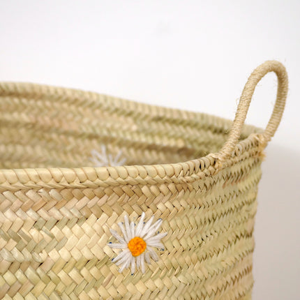 Panier en feuilles de palmier - MARGUERITE