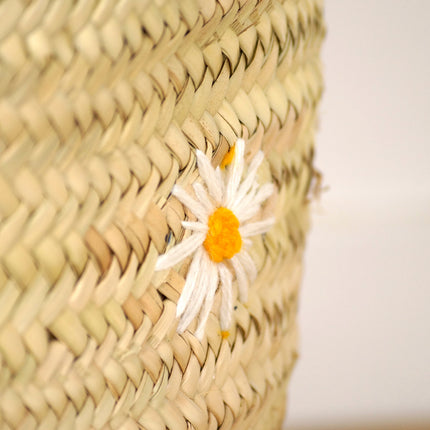 Panier en feuilles de palmier - MARGUERITE