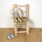 Chaise enfant en bois et corde - Dossier bois