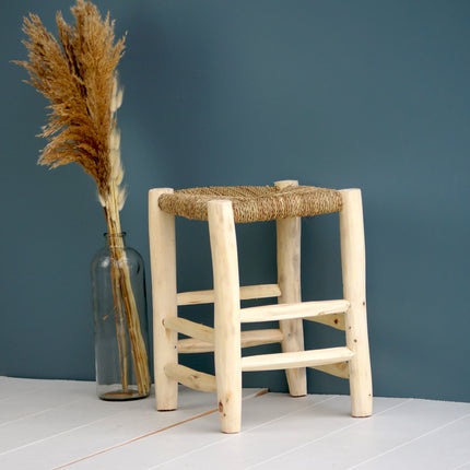Tabouret marocain en bois