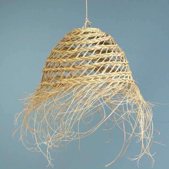 Suspension en alfa ajouré - Demi boule 1 tresse