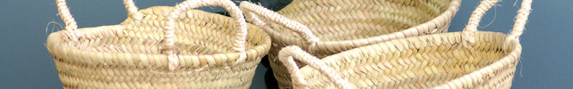 Petit panier en palme