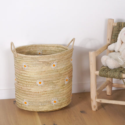 Panier en feuilles de palmier - MARGUERITE